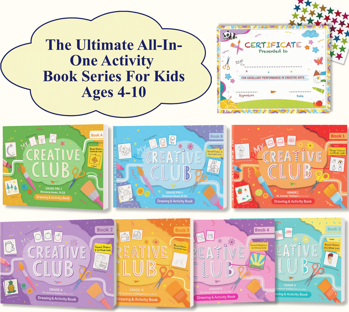 My Creative Club - All-In-One Activity Books