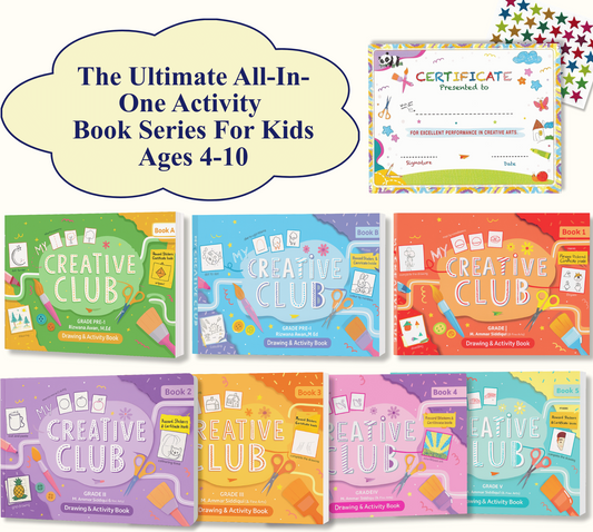 My Creative Club - All-In-One Activity Books