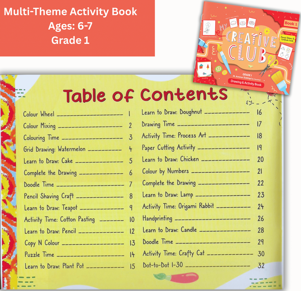 My Creative Club - All-In-One Activity Books